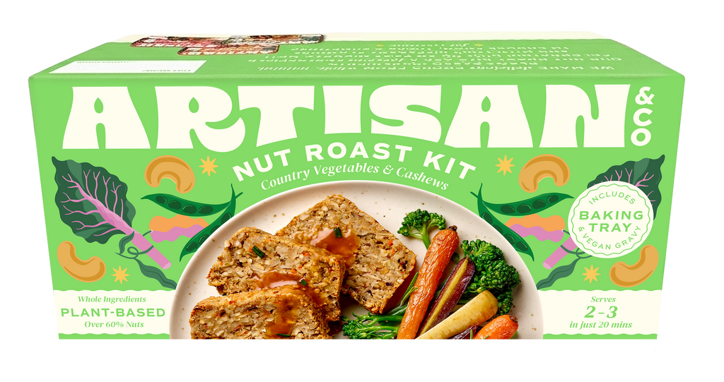 Country Vegetables & Cashews Nut Roast - 6 x 212g