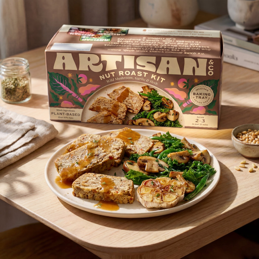 Wild Mushroom, Garlic & Herb Nut Roast - 6 x 212g