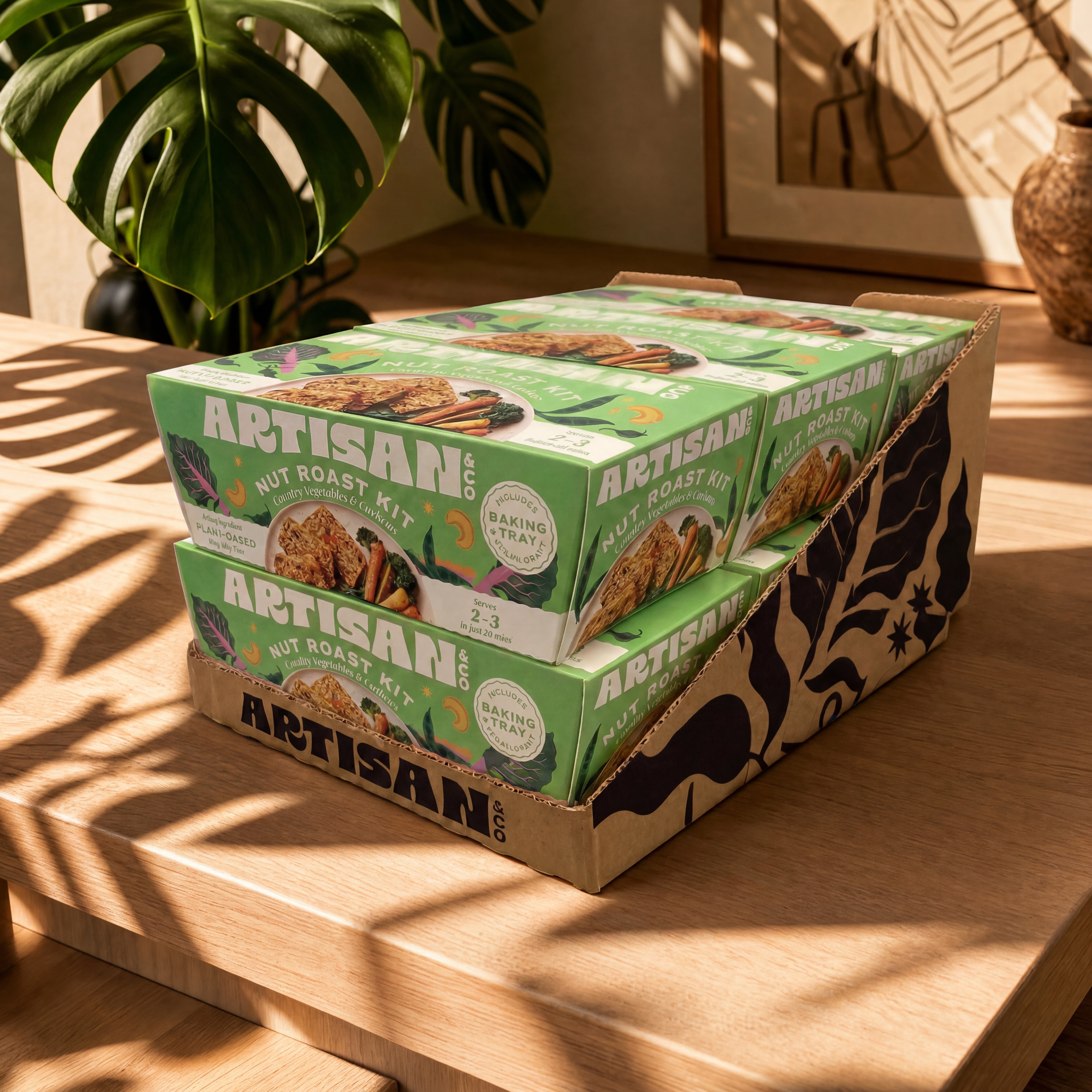 Country Vegetables & Cashews Nut Roast - 6 x 212g