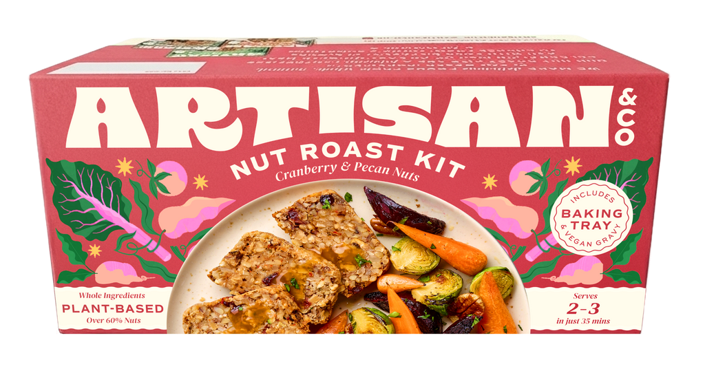 Cranberry & Pecan Nut Roast - 6 x 212g